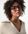 Andrea Dark Chocolate Blue Light