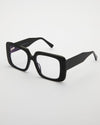 Estrid Black Large Blue Light