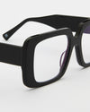 Estrid Black Large Blue Light