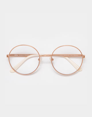 Grace Rose Gold Blue Light