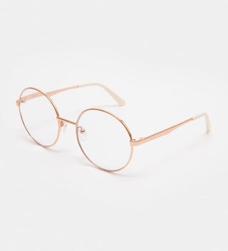 Grace Rose Gold Blue Light