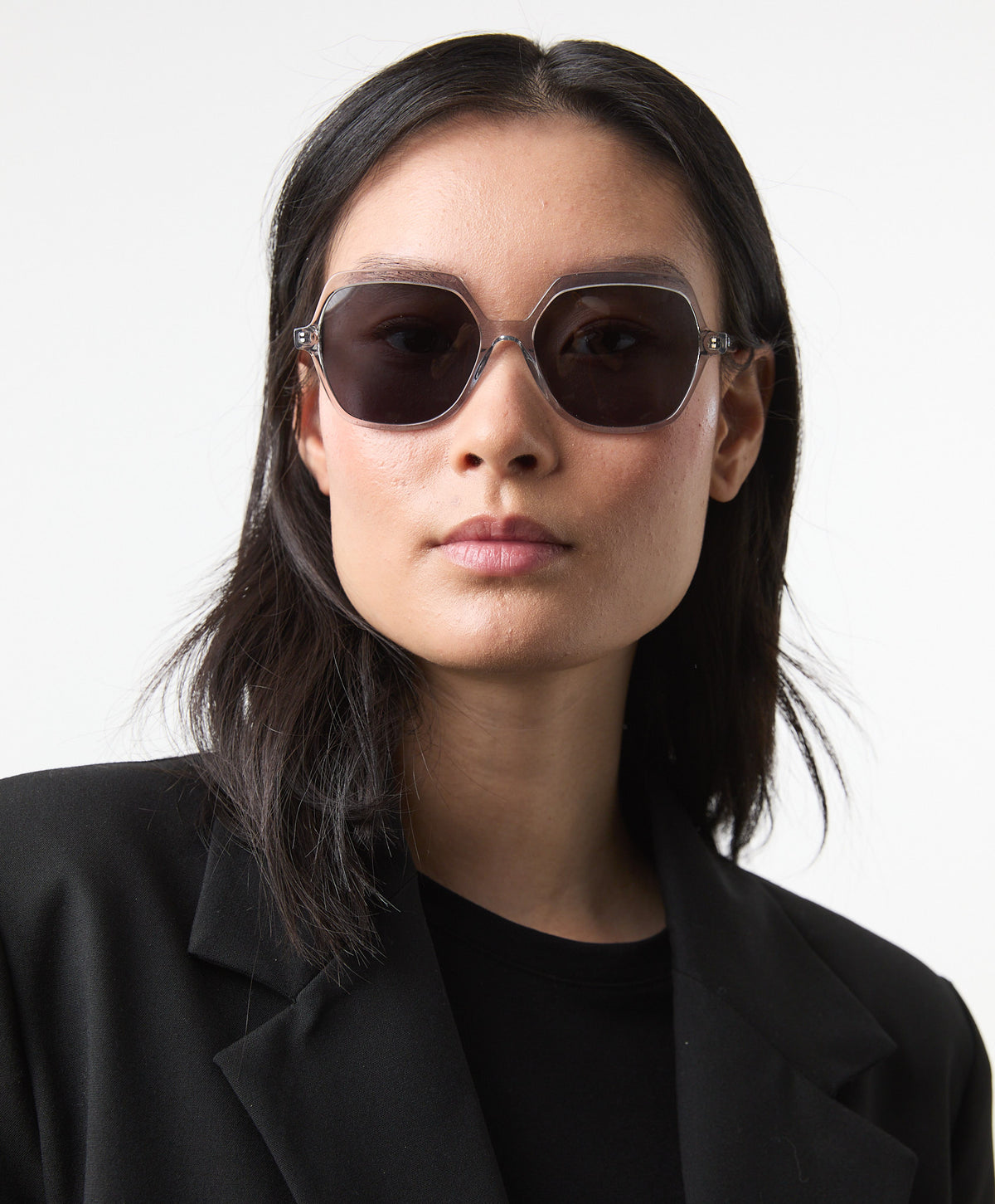 Andrea Smoke Progressive Sunglasses