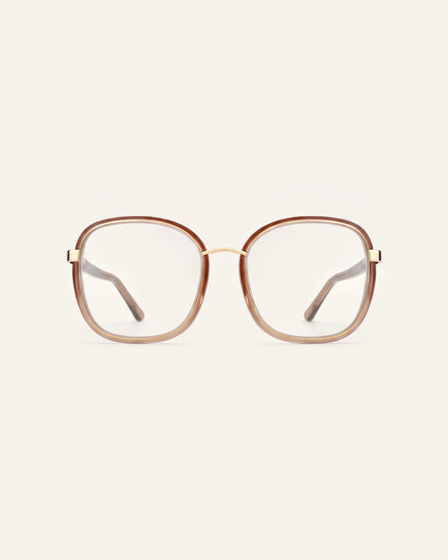 Celine Honey Havana Readers, front