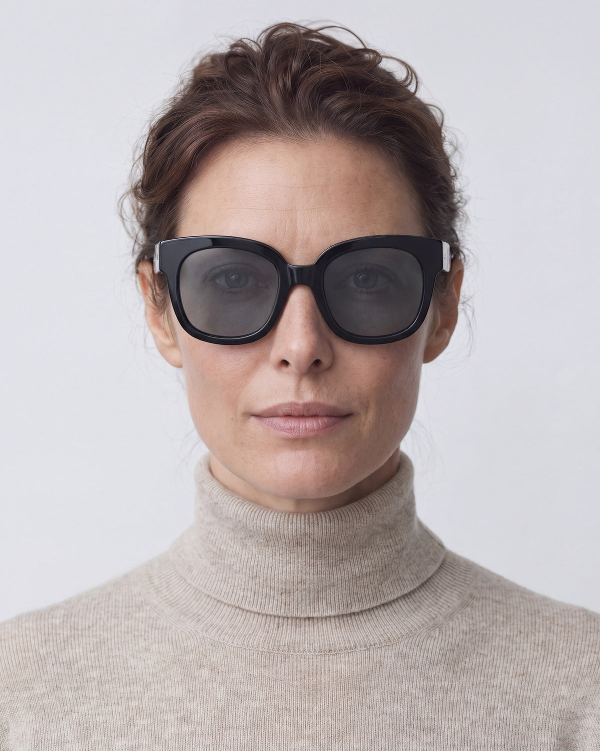 Chloe Black Sunglasses, worn