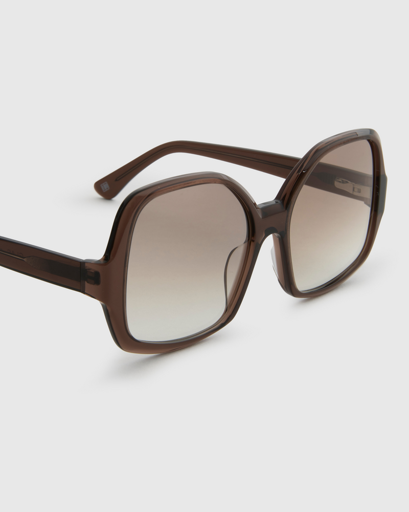 Jackie Dark Brown Tinted