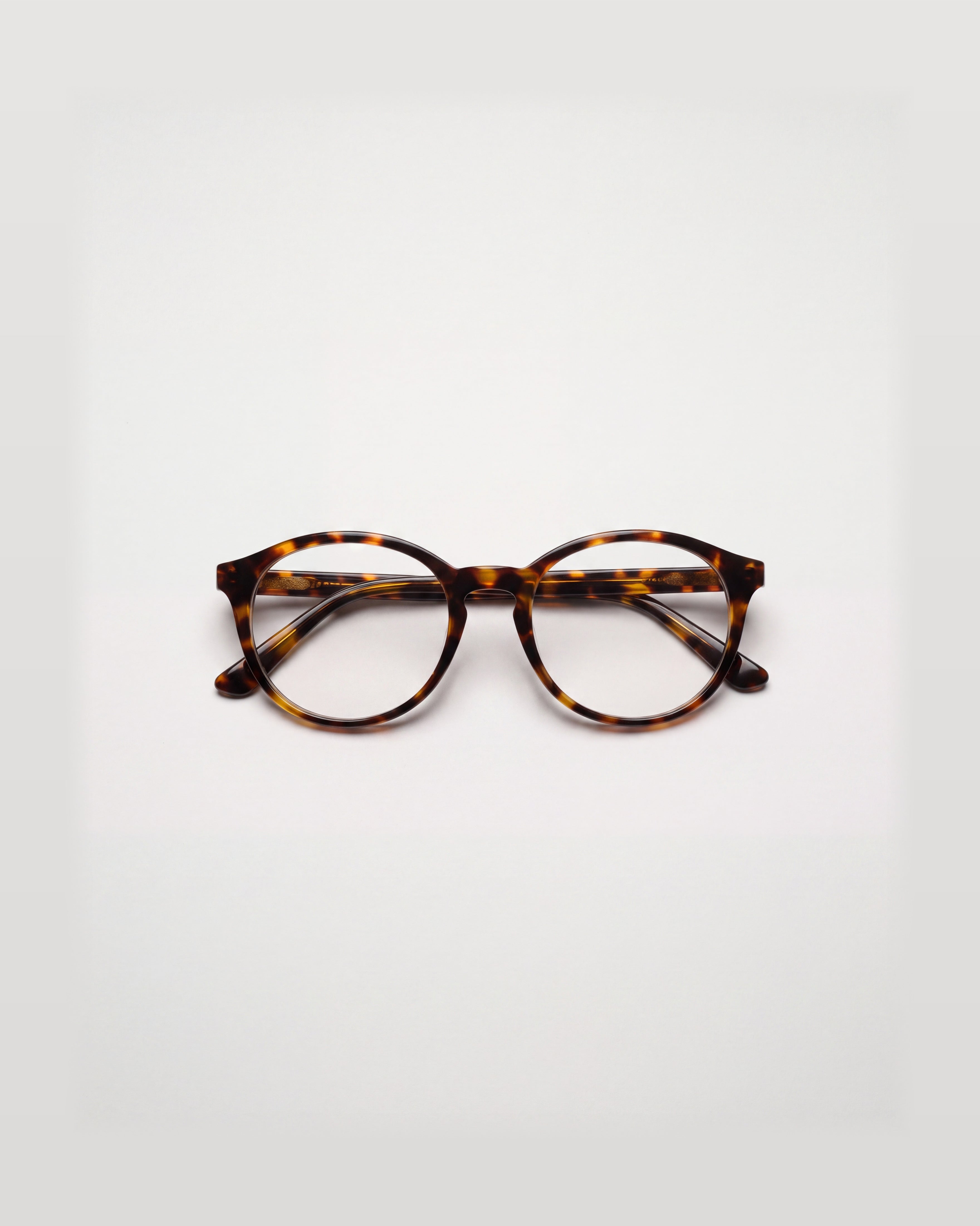 GLAS Jasmin Turtle Brown Blue Light – front view